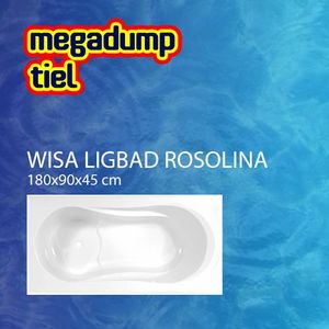 Ligbad Rosolina 180X90 cm Wit Wisa