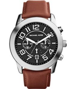 Horlogeband Michael Kors MK8359 Leder Bruin 24mm