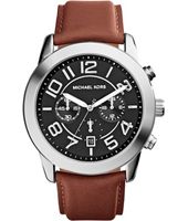 Horlogeband Michael Kors MK8359 Leder Bruin 24mm
