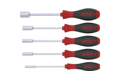 Wiha Zeskantsteeksleutel-set | 5-delig | Meercomponentengrepen | 1 stuk - 01034 - 01034