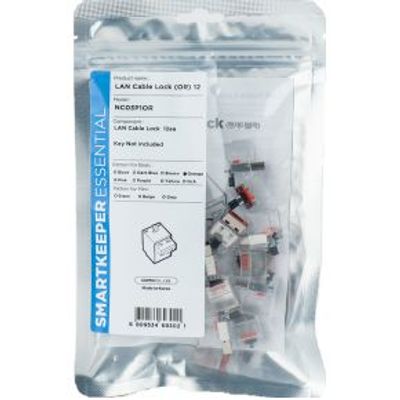 Smartkeeper NC03P1OR poortblokker RJ-45 Oranje 12 stuk(s)