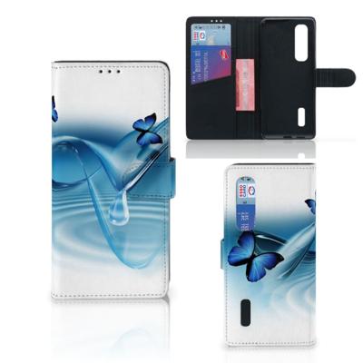 OPPO Find X2 Pro | Telefoonhoesje | Met pasjeshouder | Vlinders