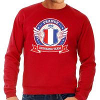 France drinking team sweater rood heren 2XL  -