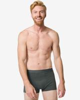 HEMA Heren Boxers Kort Stretch Katoen - 3 Stuks Groen (groen)