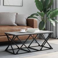 Salontafel 100x49x40 cm bewerkt hout grijs sonoma