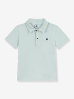 Polo met korte mouwen voor jongens groen