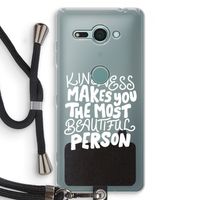The prettiest: Sony Xperia XZ2 Compact Transparant Hoesje met koord