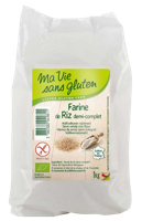 Rijstmeel halfvolkoren glutenvrij bio 1 Kilogram