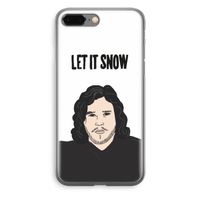 Let It Snow: iPhone 8 Plus Transparant Hoesje