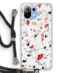 Terrazzo N°12: Xiaomi Mi 11 Lite Transparant Hoesje met koord