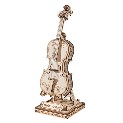 Robotime 3D Houten Puzzel Muziekinstrument Cello