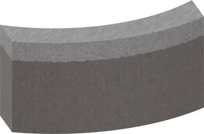 Bosch Accessoires Segmenten voor PRO boorkroon voor nat boren | 42 x 10 mm | 1 1/4 inch UNC | 4-delig - 2608601747