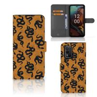 Telefoonhoesje | Met pasjeshouder | voor Nokia XR21 Snakes