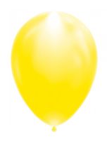 LED Ballonnen Geel (5st) - thumbnail