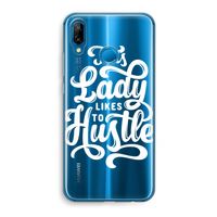 Hustle Lady: Huawei P20 Lite Transparant Hoesje