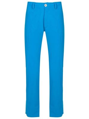 Amir Slama pantalon à coupe droite - Bleu