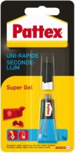 Secondelijm Pattex Super Gel 3 gram