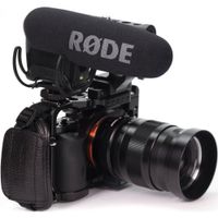 RODE Microphones VideoMic Pro Rycote Cameramicrofoon Zendmethode:Kabelgebonden Incl. windkap, Incl. kabel, Flitsschoenmontage - thumbnail