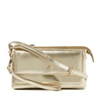 dR Amsterdam Clutch/Schoudertasje Metallics Licht Goud