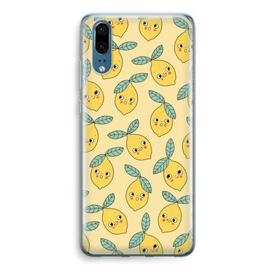Citroenen: Huawei P20 Transparant Hoesje