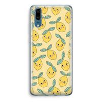 Citroenen: Huawei P20 Transparant Hoesje