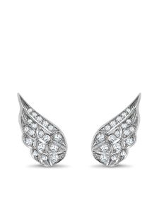 Pragnell boucles d'oreilles Tiara en or blanc 18ct à diamants - Argent