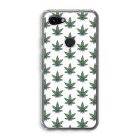 Weed: Google Pixel 3a Transparant Hoesje