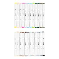 Creativ Company Tekenstift lijndikte 1+8mm pastelkleuren - 24st.