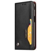 Knead huidtextuur horizontale Flip lederen case voor Galaxy J6 PLUS, met foto frame & houder & kaartsleuven & portemonnee (zwart)