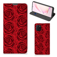 Samsung Galaxy Note 10 Lite Smart Cover Red Roses - thumbnail