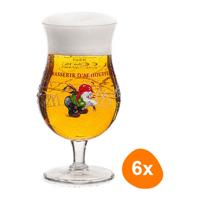 La Chouffe - Bierglas 330ml - 6 stuks