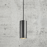 Kleine zwarte hanglamp Nordlux &apos;Alanis&apos; GU10 fitting