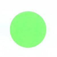 Etiket 35 mm rond fluor groen 1000 rol