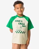 HEMA Kinder T-shirt Geblokt Groen (groen)