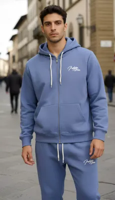 Indigo Denim - Joggingpak Heren - Royal Blue