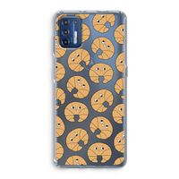 Croissant: Motorola Moto G9 Plus Transparant Hoesje