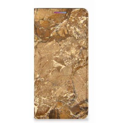 Motorola Moto G60s | Standcase | Marmer Creme Motorola Moto G60s | Standcase | Marmer Creme