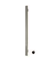 Hotbath &MORE set van 1 rails RASV135 SQUARE135 cm met separate schakelaar en inbouw element Geborsteld Nikkel (RASV135-1GN)