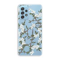 Blossoming spring: Samsung Galaxy A73 Transparant Hoesje