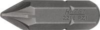 HAZET Bit 2218-PZ1 · 5/16 inch (8 mm) zeskant massief · Pozidriv-profiel PZ · SW PZ1