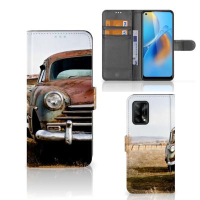 OPPO A74 4G | Telefoonhoesje met foto | Vintage Auto