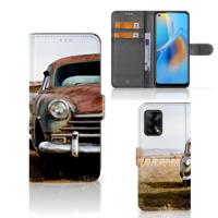 OPPO A74 4G | Telefoonhoesje met foto | Vintage Auto