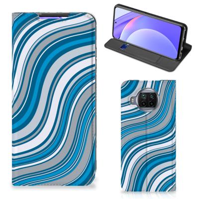Xiaomi Mi 10T Lite | Hoesje met Magneet | Waves Blue