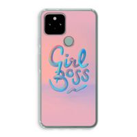 Girl boss: Google Pixel 5 Transparant Hoesje