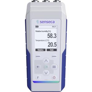 Senseca 486134 PRO D01 Multifunctionele handmeter Te meten grootheid Temperatuur, Vochtigheid, Luchtstroom, Druk, Verlichtingssterkte, Koolstofdioxide, VOS,