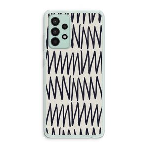 Marrakech Zigzag: Samsung Galaxy A52s 5G Transparant Hoesje