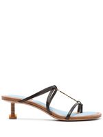 Jacquemus sandales Pralu - Marron