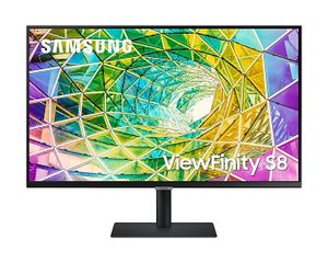 Samsung ViewFinity S8 S32A800NMP LED-monitor Energielabel G (A - G) 81.3 cm (32 inch) 3840 x 2160 Pixel 16:9 5 ms DisplayPort, HDMI, USB 3.2 Gen 1 (USB 3.0),