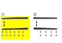 DEURSIERLIJST RECHTS (4/5-deurs) ZWART 4028424