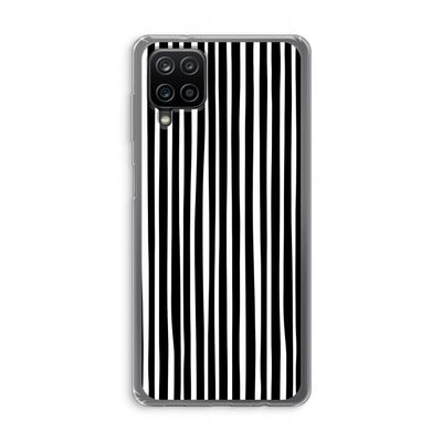 Stripes: Samsung Galaxy A12 Transparant Hoesje